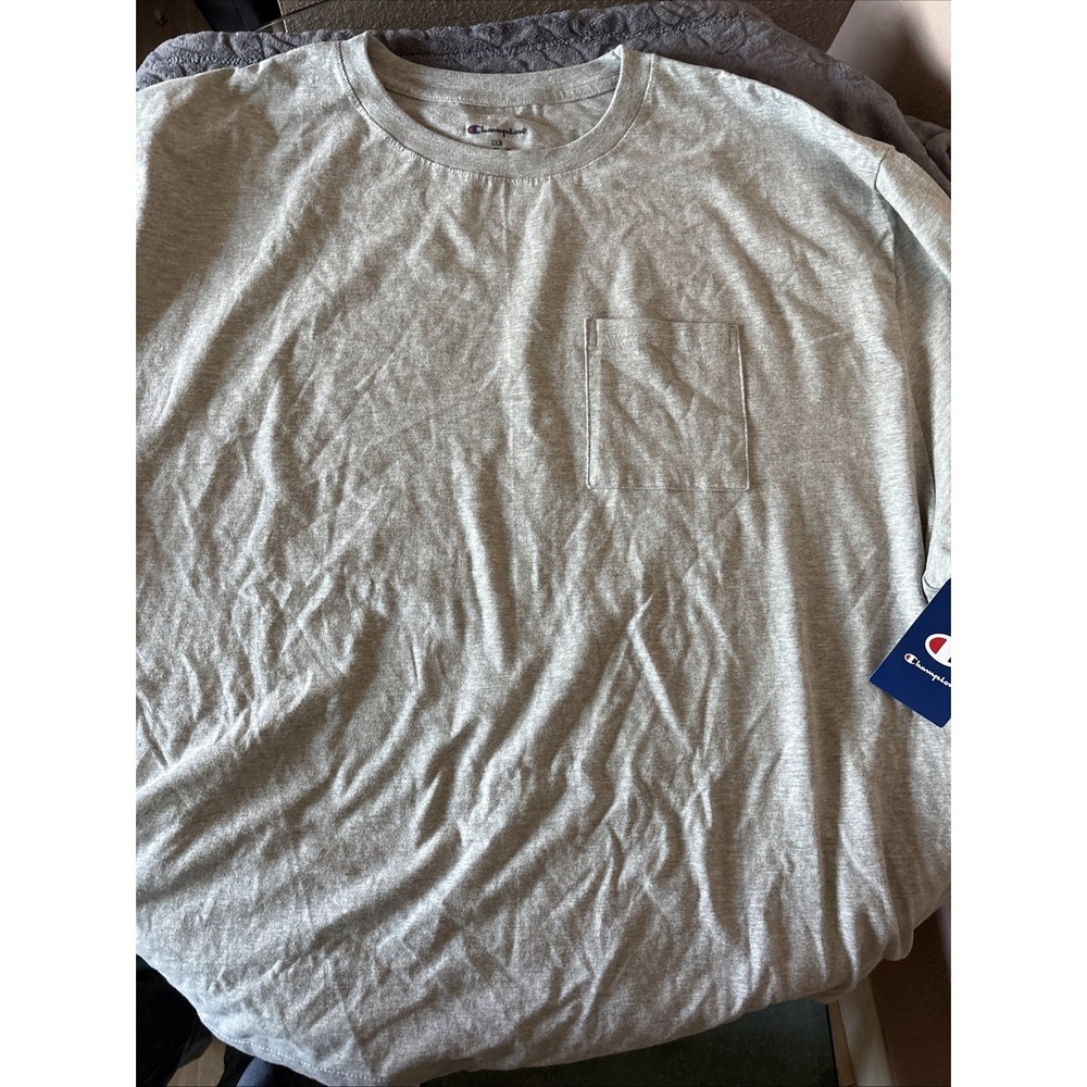 champion authentic athleticwear shirt Grey Sz. 5XB